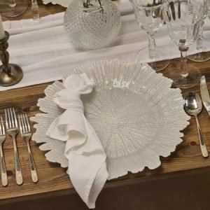 Assiettes de présentation Raynat Blanche