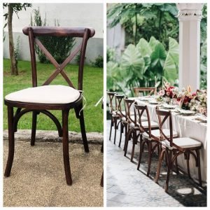 Chaises champêtre style bistrot
