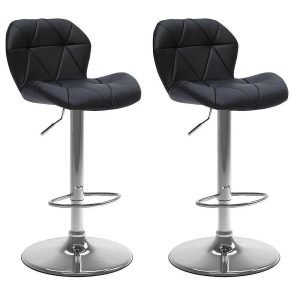Chaises hautes ou Tabouret de bar couleur marron foncé