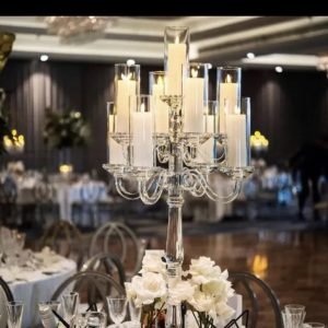 Location de Chandeliers Keyrane( 9 tubes à bougies)