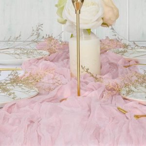 Chemins de table fluide tendance